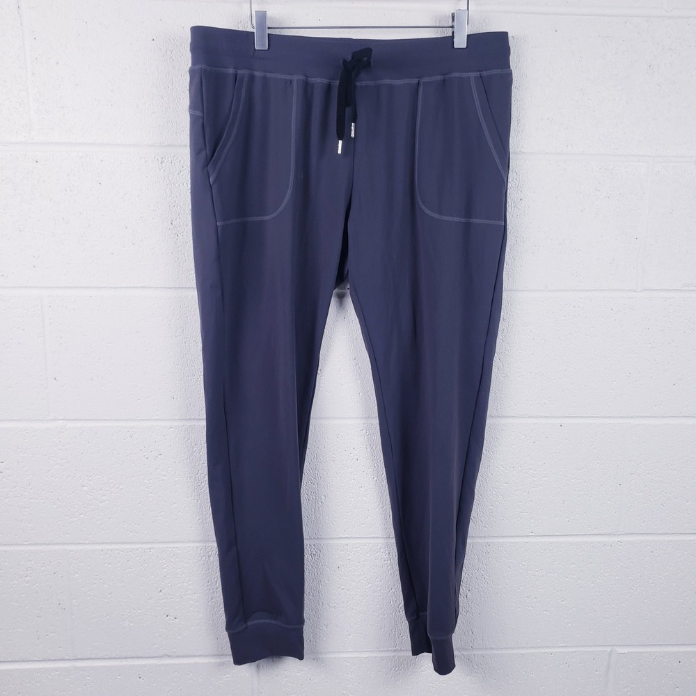 ZYIA Active Joggers Gray Drawstring Elastic Waist‎ Stretch High Rise Size XXL